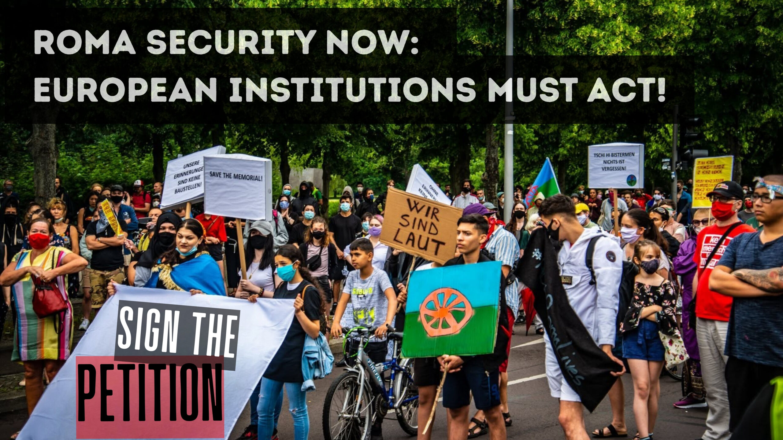 Roma Security Now: European institutions must act. Sign the petition.